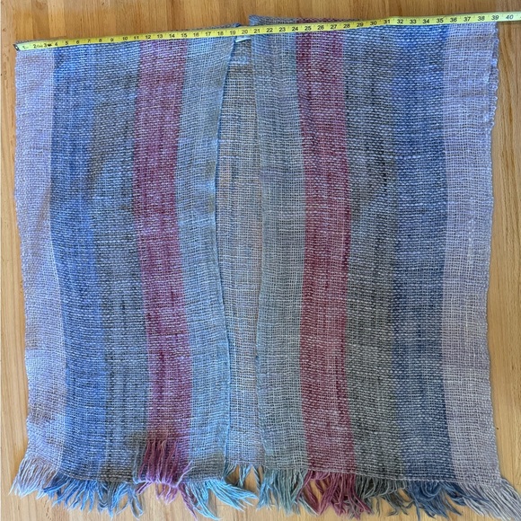 Vintage Manos Del Uruguay Handspun handmade 100% wool poncho - Picture 8 of 9